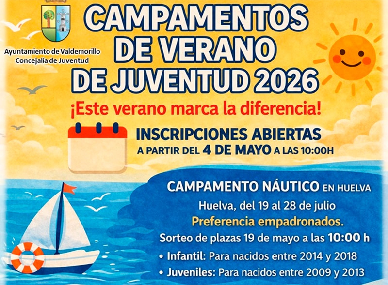 Valdemorillo | Este 4 de mayo se abren inscripciones para los campamentos de verano