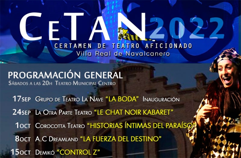 Navalcarnero | El Certamen de Teatro Aficionado de Navalcarnero comienza este sábado y concurrirán a él 7 compañías de teatro