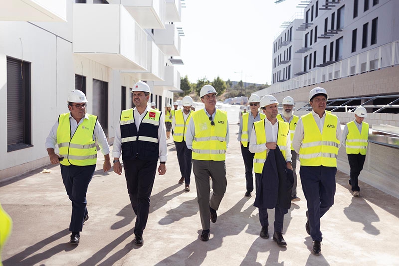 Boadilla del Monte | Avanza la construcción de las 524 viviendas del Plan Vive de la Comunidad de Madrid en Valenoso