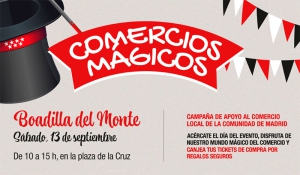 Boadilla del Monte | “Comercios Mágicos” ofrecerá el próximo sábado regalos, promociones y espectáculos en la plaza de la Cruz
