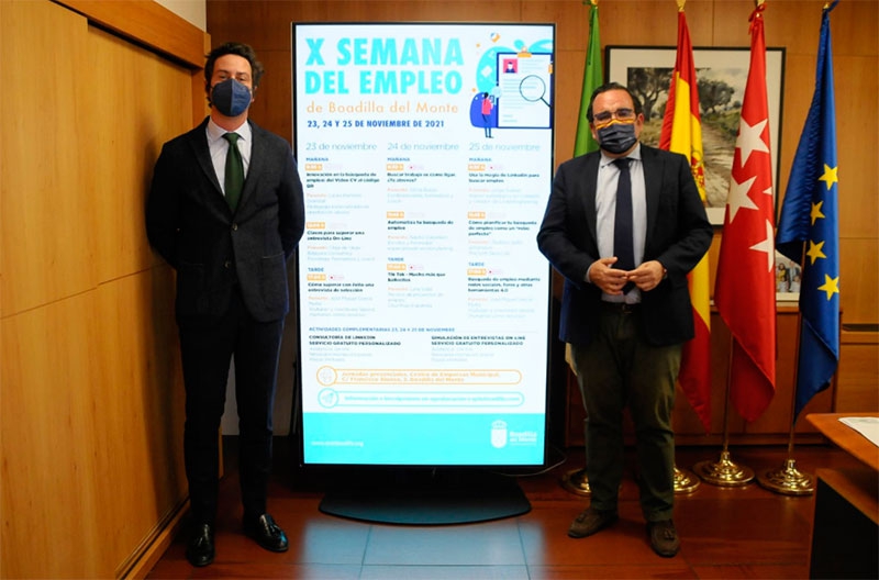 Boadilla del Monte | X Semana del Empleo los días 23, 24 y 25 de noviembre