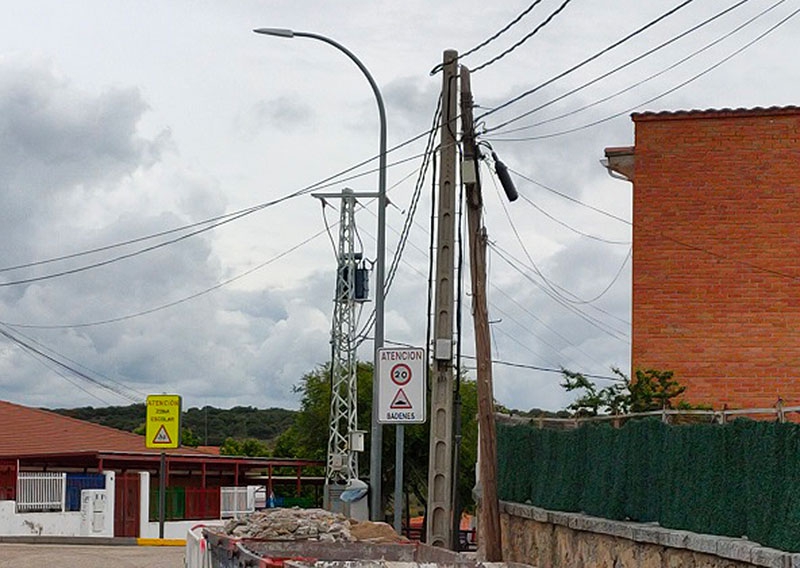 Navas del Rey | Obras de soterramiento de redes eléctricas en la localidad