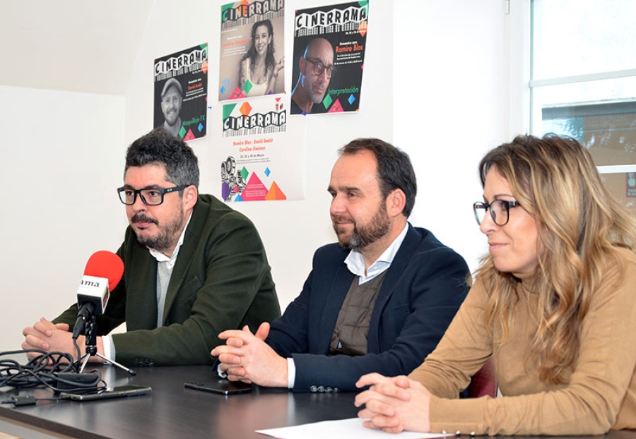Guadarrama | Ramiro Blas, David Ambit y Carolina Jiménez, protagonistas de las Primeras Jornadas de Cine de Guadarrama “Cinerrama”