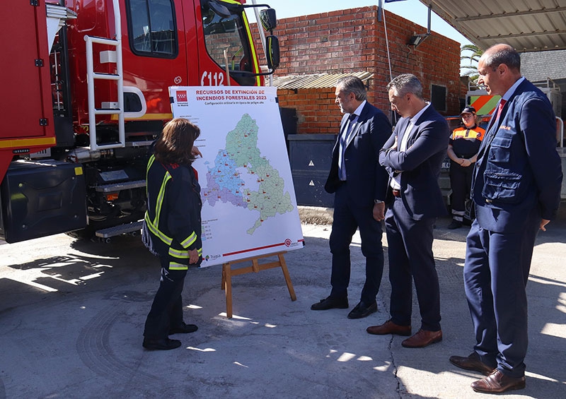 Sevilla la Nueva | Nuevo Punto de Incendio Forestal para apoyar las labores de prevención y extinción