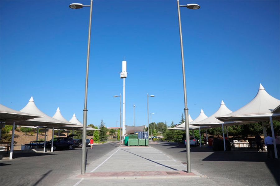 Boadilla del Monte | El Punto Limpio cuenta con 12 plazas más de aparcamiento, ubicadas en la zona central
