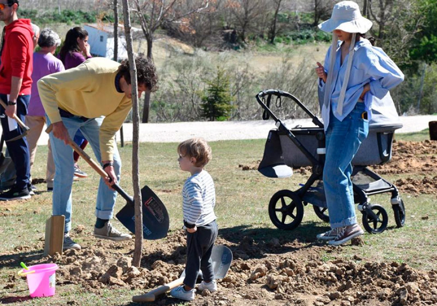 Villaviciosa de Odón | El entorno del parque lineal aún más verde con la plantación de doscientos árboles