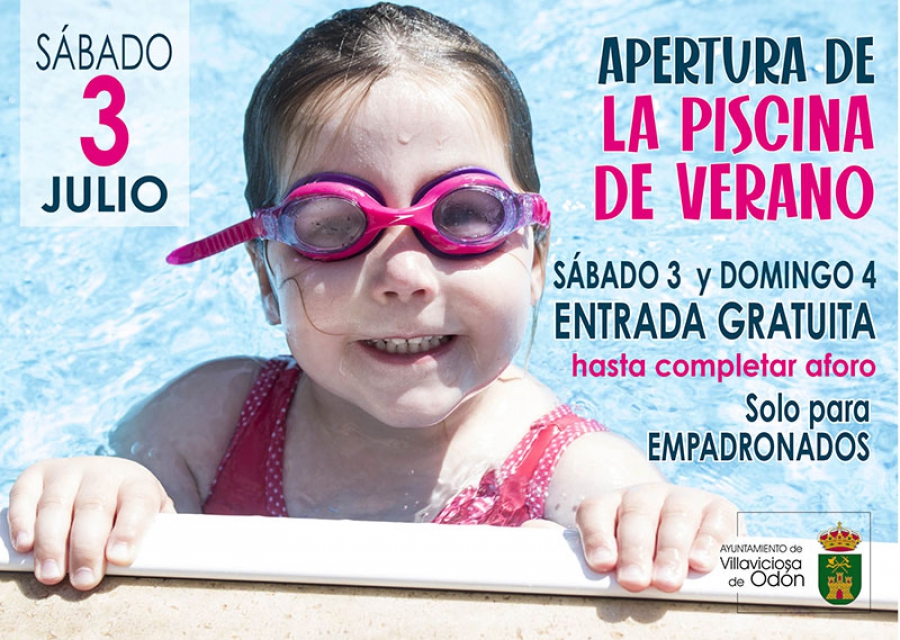 Villaviciosa de Odón | La piscina de verano inaugura la temporada con el acceso gratuito para empadronados