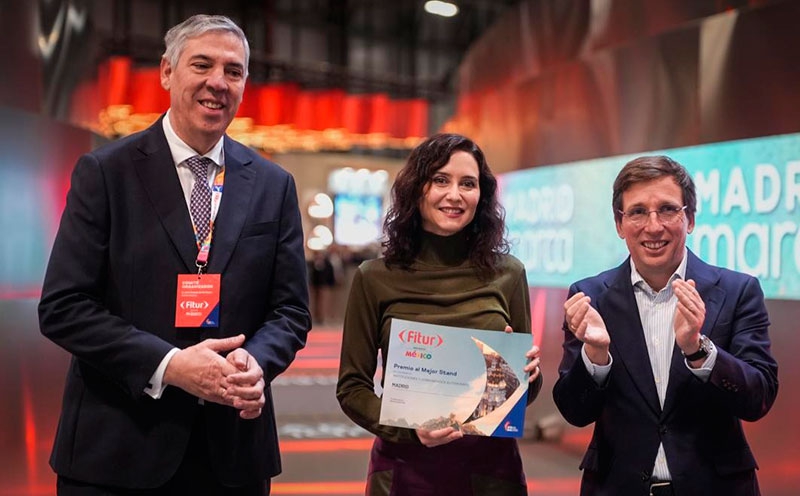 Premio a la Comunidad de Madrid por el Mejor Estand de FITUR 2026