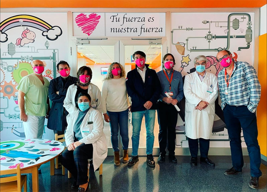 Galapagar | El Hospital Puerta de Hierro estrena decoración en el área de Radiología Pediátrica