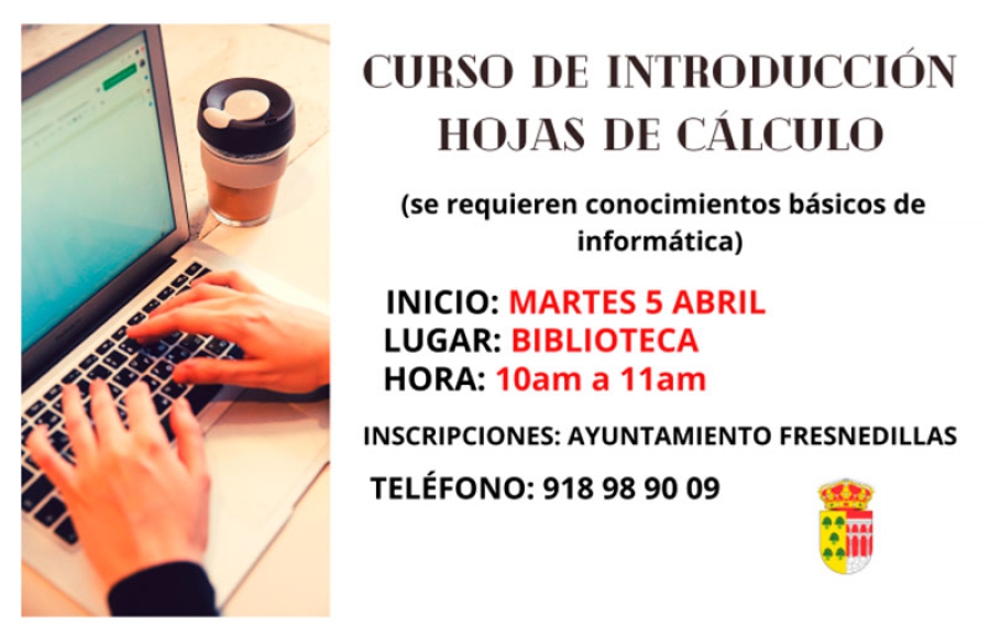 Fresnedillas de la Oliva | Curso de Introducción a Hojas de Cálculo