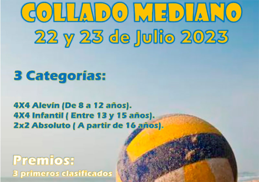 Collado Mediano | XII Torneo Voley Playa Collado Mediano