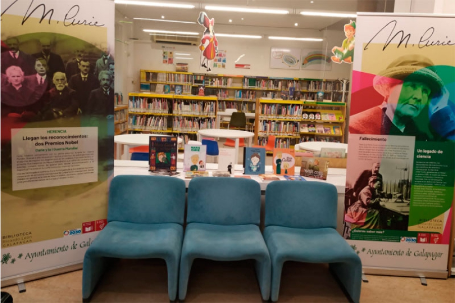 Torrelodones | Exposición &quot;A Marie Curie le encantaba leer...&quot;
