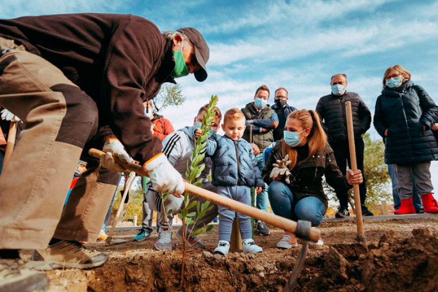 Villaviciosa de Odón | Los niños nacidos en 2019 verán crecer su árbol plantado en recuerdo a la fecha su nacimiento