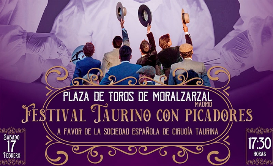 Moralzarzal | Gran Festival Taurino benéfico, el 17 de febrero en la Plaza de Toros de Moralzarzal