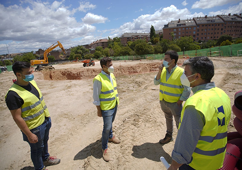 Las Rozas | La nueva pista deportiva de La Vaguadilla y el cierre perimetral del parque estarán listos en tres meses