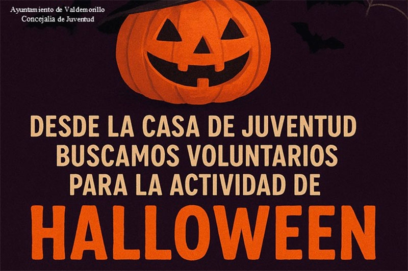 Valdemorillo | Se buscan voluntarios para el Pasaje del Terror de Halloween