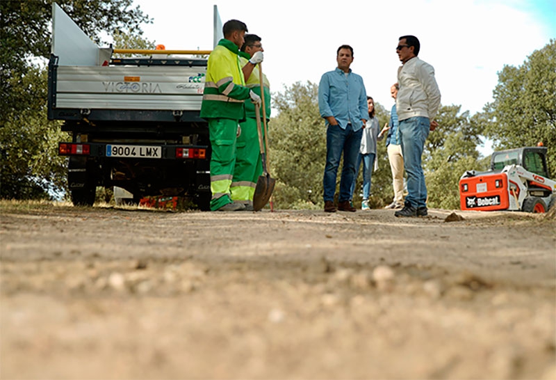 Las Rozas |  En marcha el plan de reparación de caminos en zonas naturales y parques