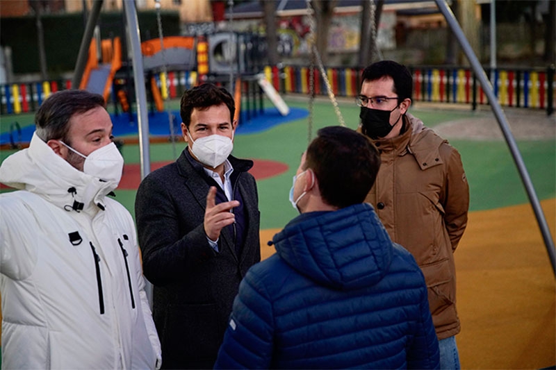 Las Rozas | Finalizados los trabajos en el nuevo parque infantil, área canina y zona de Parkour en Las Matas