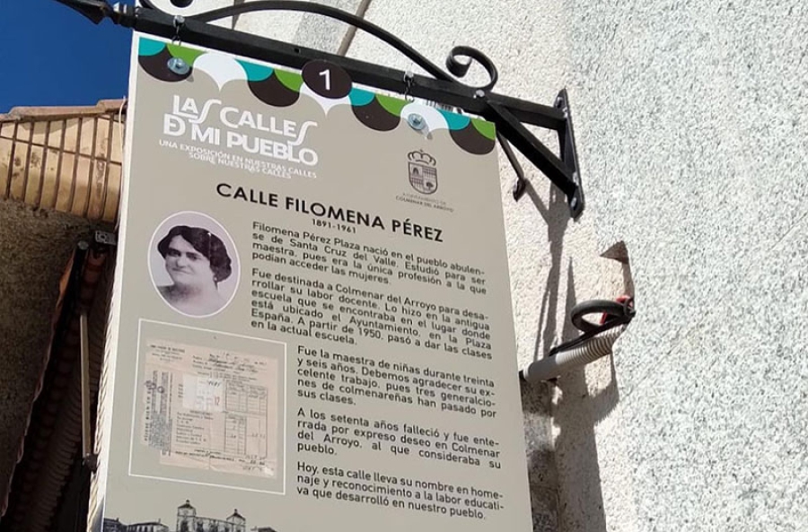 Colmenar del Arroyo | Vecinos y visitantes ya pueden conocer más la historia gracias a la iniciativa “Las calles de mi pueblo”