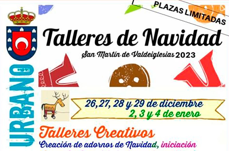 San Martín de Valdeiglesias | Abiertas las inscripciones para los talleres de Navidad