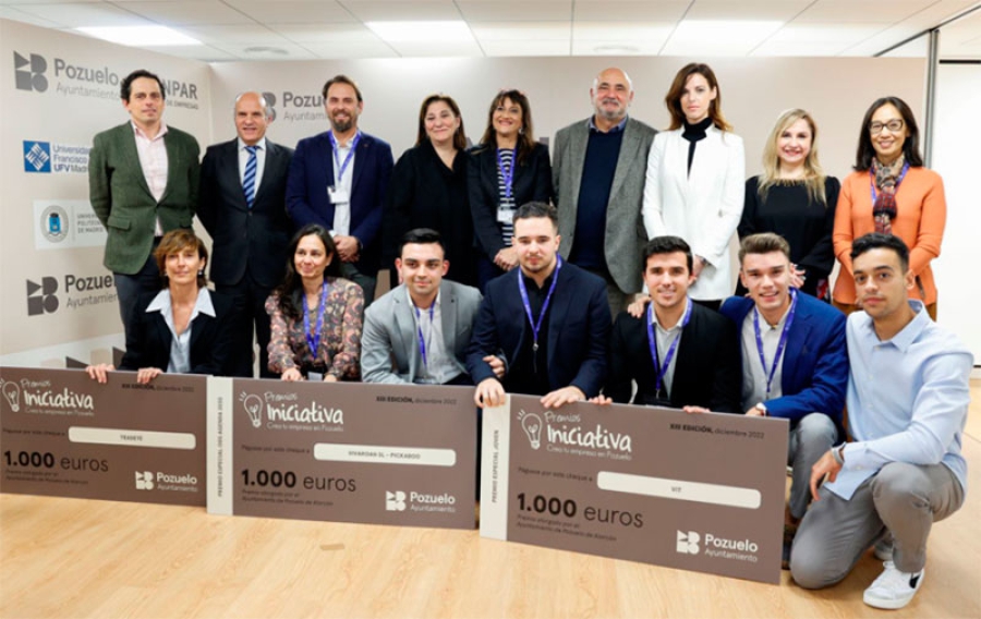 Pozuelo de Alarcón | La alcaldesa entrega los Premios Iniciativa que reconocen el espíritu emprendedor