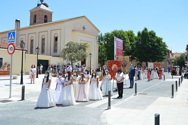Humanes de Madrid | La procesión del Corpus Christi recorrió las calles de la localidad