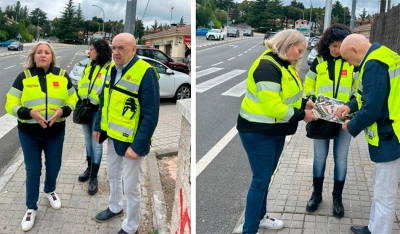 Moralzarzal | La Dirección General de Carreteras de la Comunidad de Madrid visita Moralzarzal para coordinar mejoras en la M-608