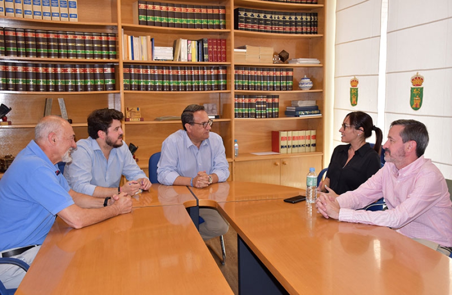 Villaviciosa de Odón | El alcalde y la presidenta de El Bosque ultiman los detalles para abrir una Oficina Municipal de Atención al Ciudadano en la sede de esta entidad