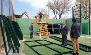 Villanueva de la Cañada | Mejoras en las pistas de pádel del Polideportivo Santiago Apóstol