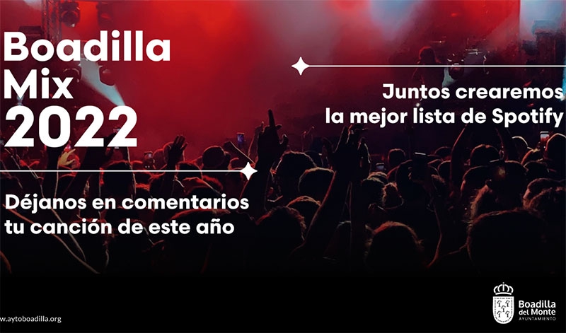 Boadilla del Monte | La lista de Spotify `Boadilla Mix´ recogerá las canciones sugeridas por los vecinos este verano