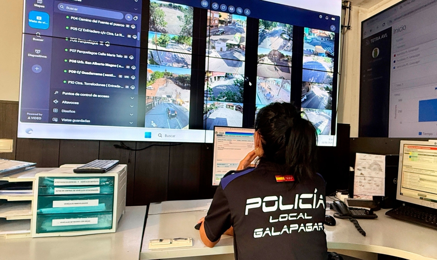 Galapagar | Nuevo Centro de Control de videovigilancia 24 horas al día en Galapagar