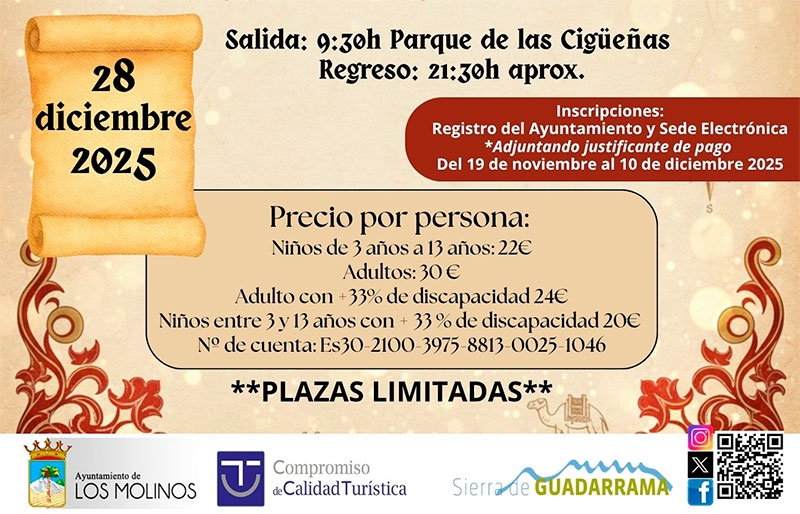 Los Molinos | El Ayuntamiento organiza una inolvidable excursión para disfrutar de la magia navideña en Puy du Fou