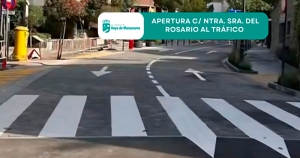 Hoyo de Manzanares | Finalizan las obras de la segunda fase de la calle de Ntra. Sra. del Rosario