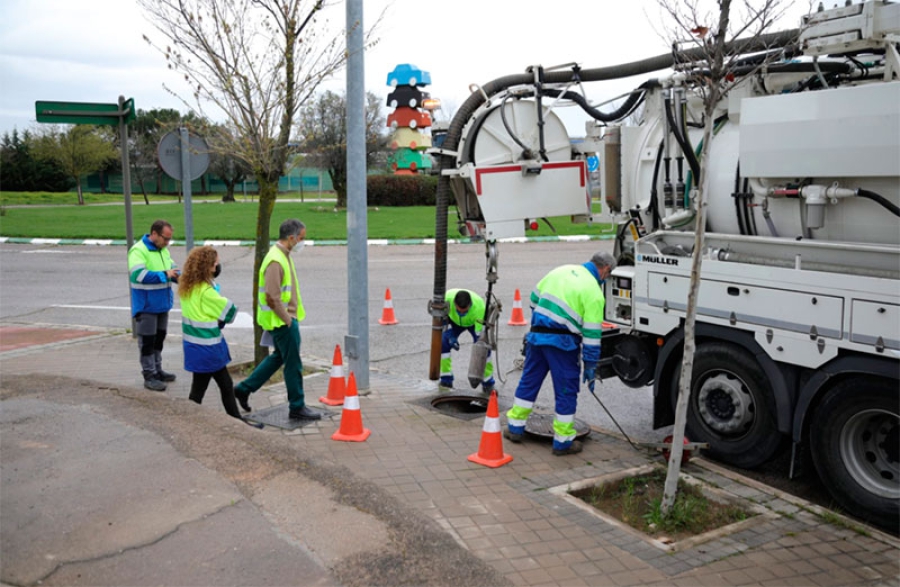 Boadilla del Monte | El Canal de Isabel II acomete la limpieza integral de la red de saneamiento en diversas zonas del municipio