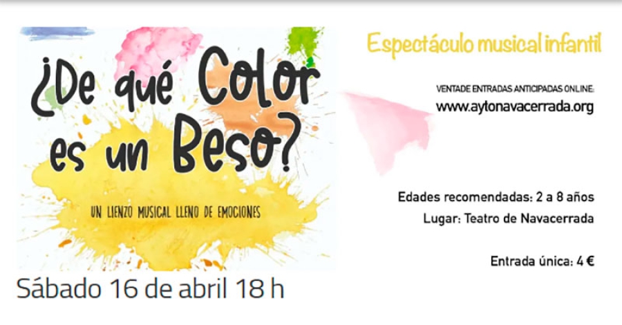 Navacerrada | Espectáculo musical infantil este sábado 16 de abril