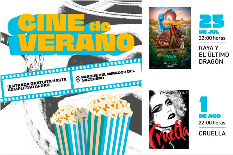 Boadilla del Monte | Cine de Verano al aire libre gratuito, en el parque Mirador del Nacedero