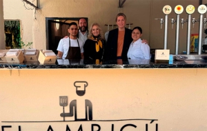 Pozuelo de Alarcón | La alcaldesa visita el nuevo Ambigú, emblemático restaurante del centro de Pozuelo que acaba de reabrir sus puertas