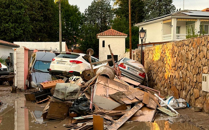 La DANA que devastó el suroeste de Madrid