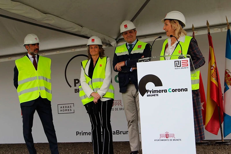 Brunete | Colocada la primera piedra de la Primera Corona SR-1 de Brunete: un modelo de ciudad sostenible para el futuro