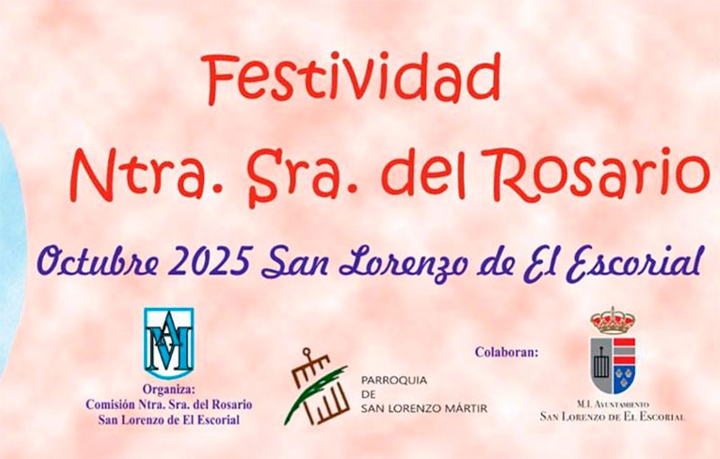 San Lorenzo de El Escorial | El Barrio del Rosario celebra este fin de semana las fiestas en honor a su patrona