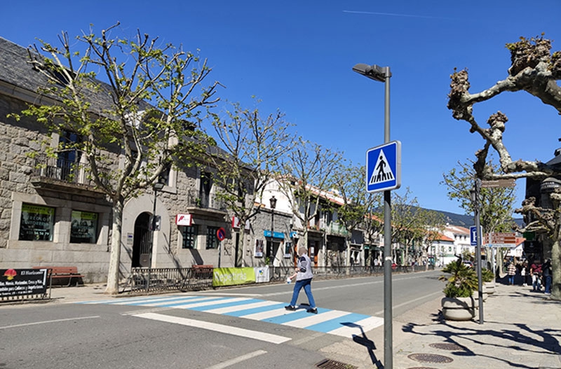 Guadarrama | Adjudicado el contrato para la supresión de barreras arquitectónicas en diversas calles de Guadarrama