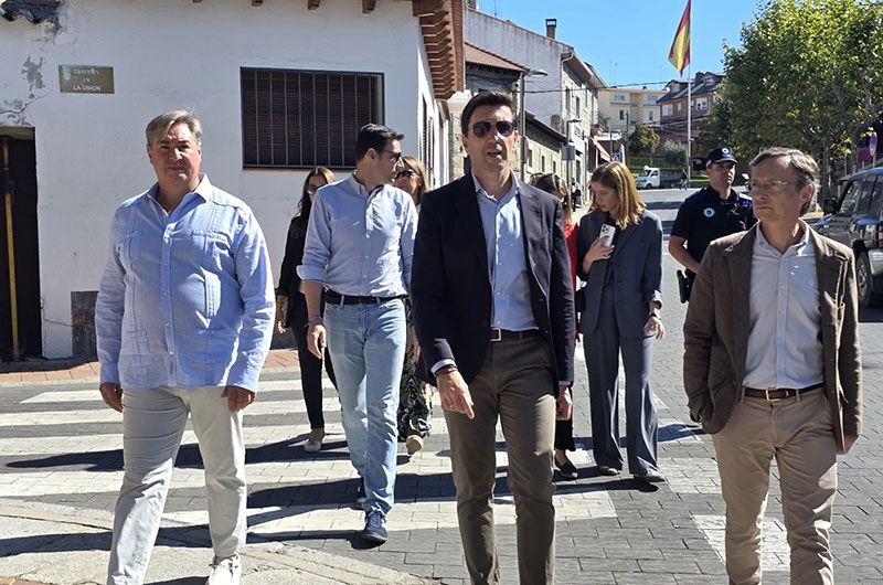 Valdemorillo | El viceconsejero de Presidencia y Administración Local destaca el acierto de las actuaciones del Programa de inversión Regional (PIR) 2022-2026 en Valdemorillo