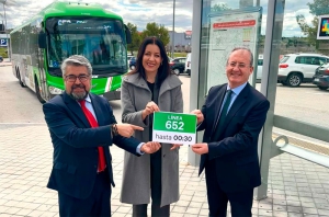 Majadahonda | Ampliado del horario nocturno de la línea de autobús 652 que conecta Majadahonda con el Gran Plaza 2
