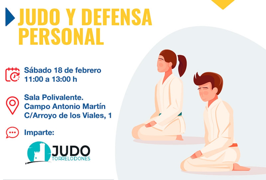 Torrelodones | Nueva actividad del Programa Actividad Física en Familia: Judo y Defensa Personal
