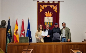 Villanueva de la Cañada | Entrega de la recaudación del XV Torneo de Pádel Solidario