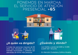 Torrelodones | “Atención presencial +65”, un nuevo servicio municipal para ayudar a los/las mayores en sus gestiones administrativas