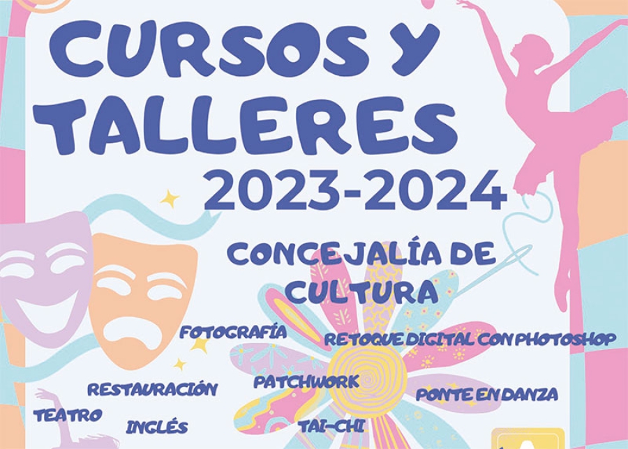 Guadarrama | Comienza la nueva programación de Cursos y Talleres en la Concejalía de Cultura