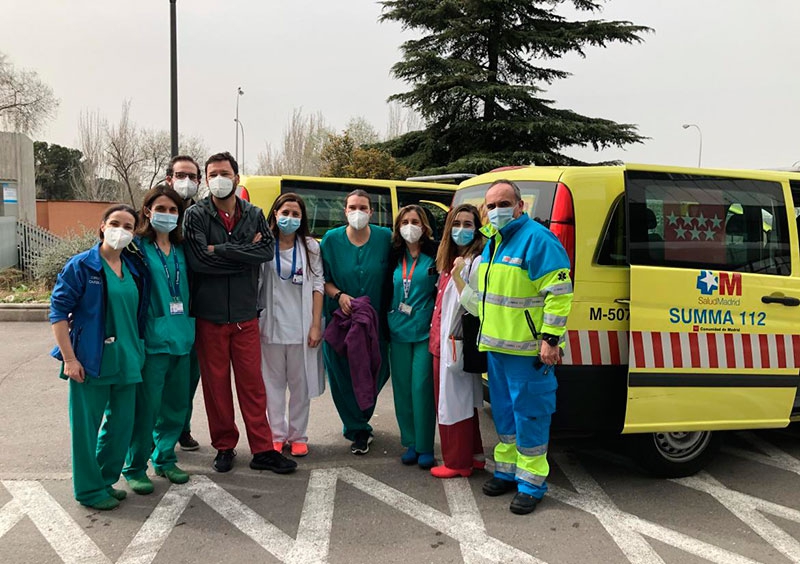 SANIDAD | La Comunidad de Madrid mantien la actividad de trasplantes en la región pese a la pandemia