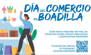 Boadilla del Monte |  53 comercios participarán en la nueva edición del Día del Comercio, el próximo miércoles, 16