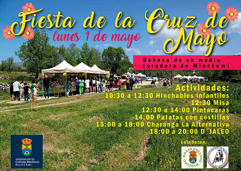 Collado Mediano | El próximo lunes Collado Mediano celebrará la Fiesta de la Cruz de Mayo